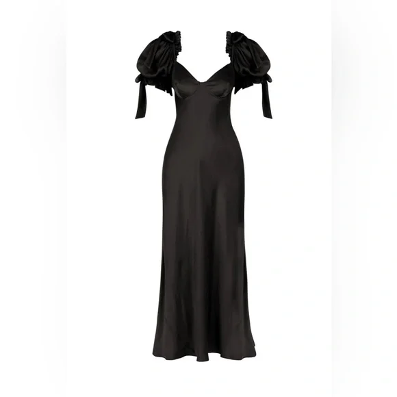 The Raven Poet Slip Dress - Picture 2 of 9